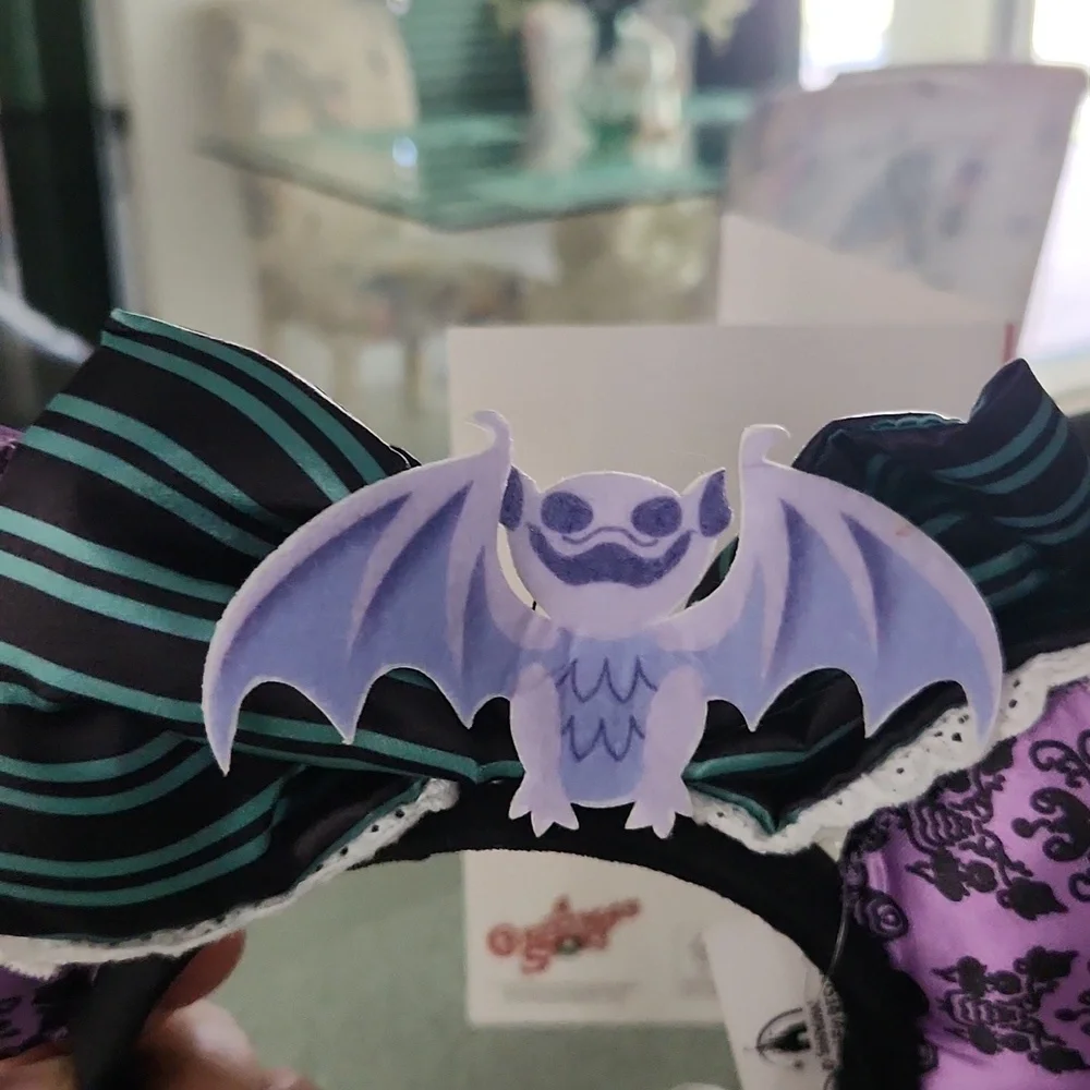 disney park from shangi hi .haunted mansion mouse ears